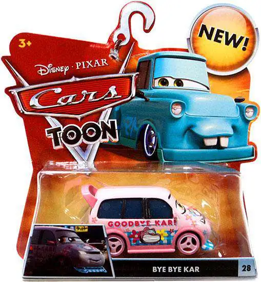 Disney Pixar Cars Cars Toon Main Series Bye Bye Kar 155 Diecast