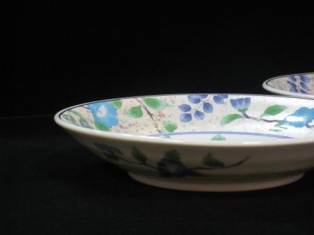 庫山窯 花銀彩 取皿揃 - 土岐陶器本店