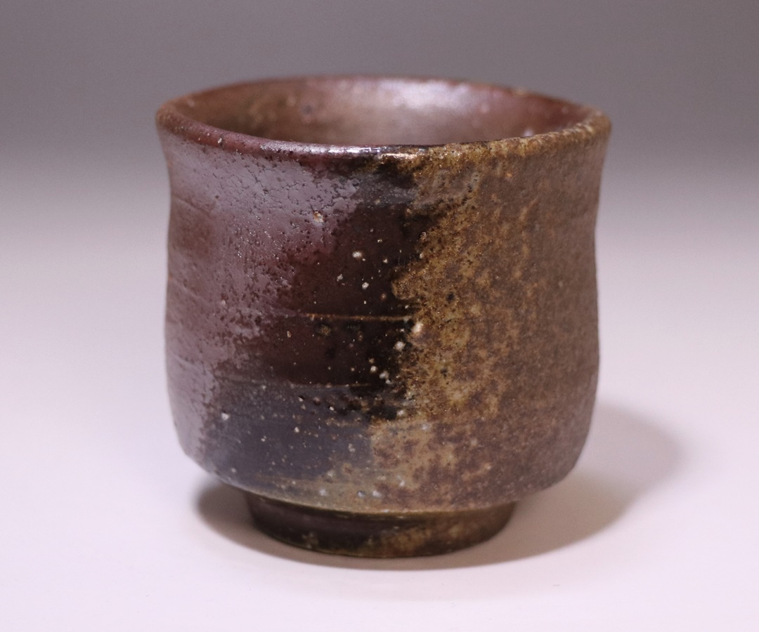 備前焼 伊勢崎 陽山 岡山県重要無形文化財保持者 花生 花瓶 岡山県