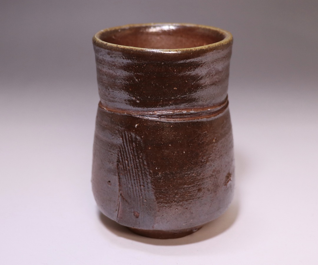 金重晃介 作 「備前湯呑」 ～備前焼専門卸小売店 川口陶楽苑～