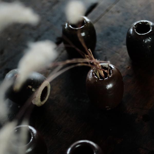 魚をとる網につける陶器のおもり沈子（ちんし） – zakka store towi