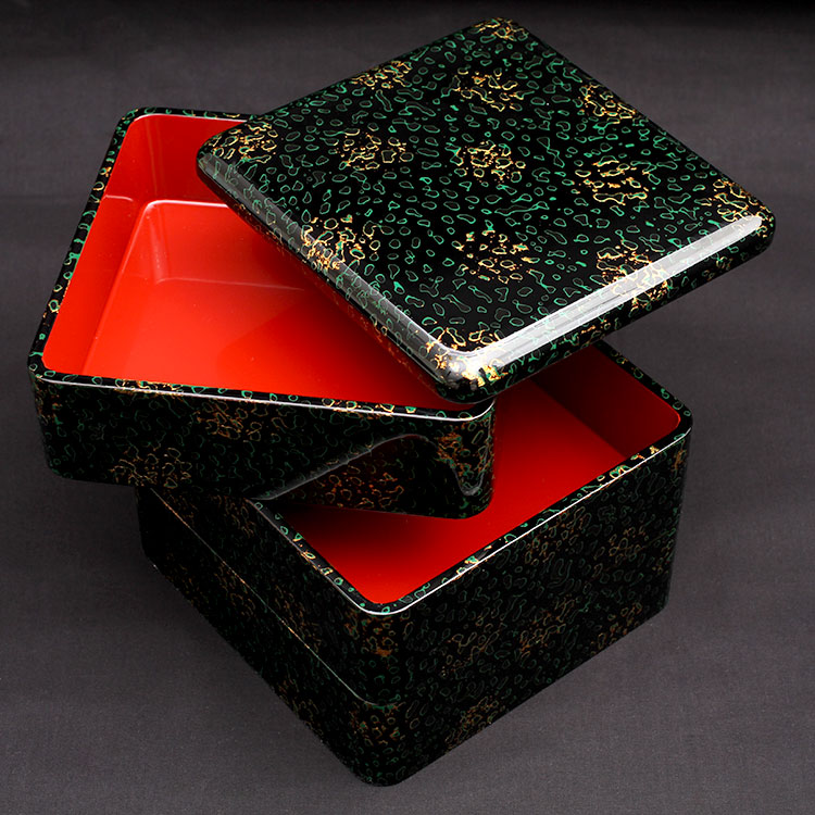 津軽塗 イシオカ工芸製 塗り箱