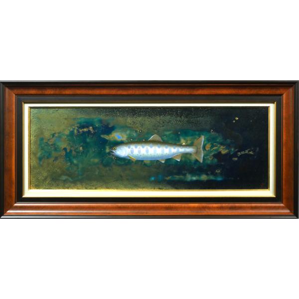 ☆真作☆ 文勝(ウンシュン) 古跡 油絵 額付き 貴重作品 ☆真作☆ 文勝