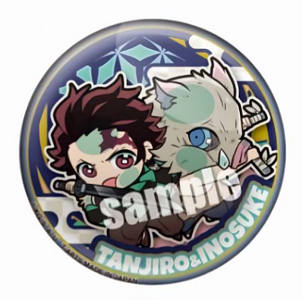 鬼滅の刃 魘夢 無限列車編 ロングラン記念 缶バッジ 劇場版「鬼滅の刃