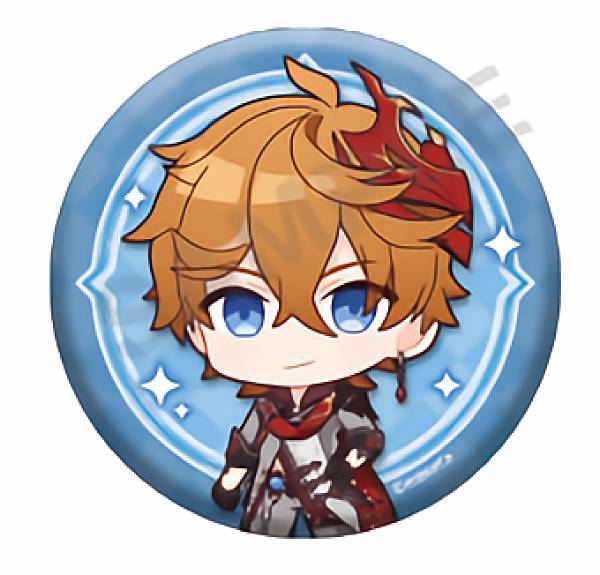 タルタリヤ】 原神 カプセル缶バッジ Vol.2 | REALiZE トレカ＆ホビー