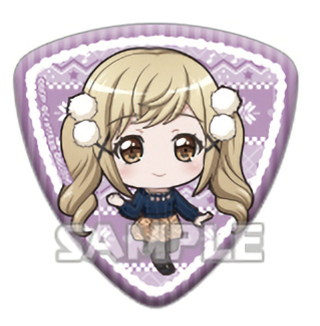 バンドリ ガルパ Animal×Mofu-mofu 市ヶ谷有咲 缶バッジ 2024年11月6日