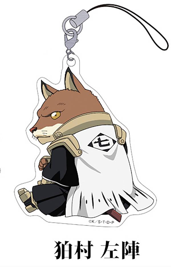 楽天市場】【狛村 左陣】 BLEACH ぺたん娘 トレーディングアクリル