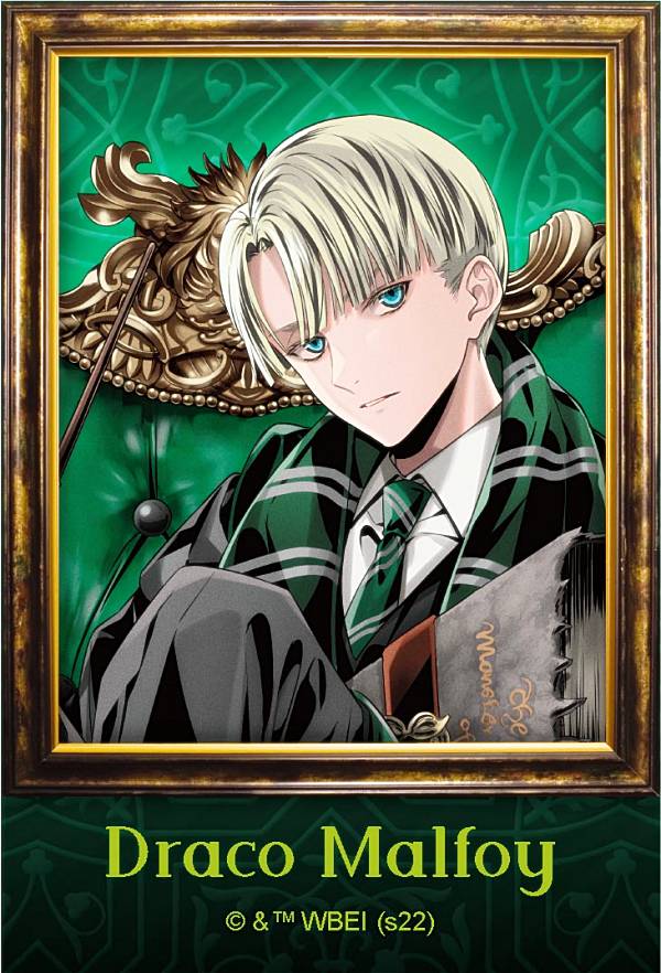 Harry Potterハリーポッター スクエア缶バッジコレクション ドラコ