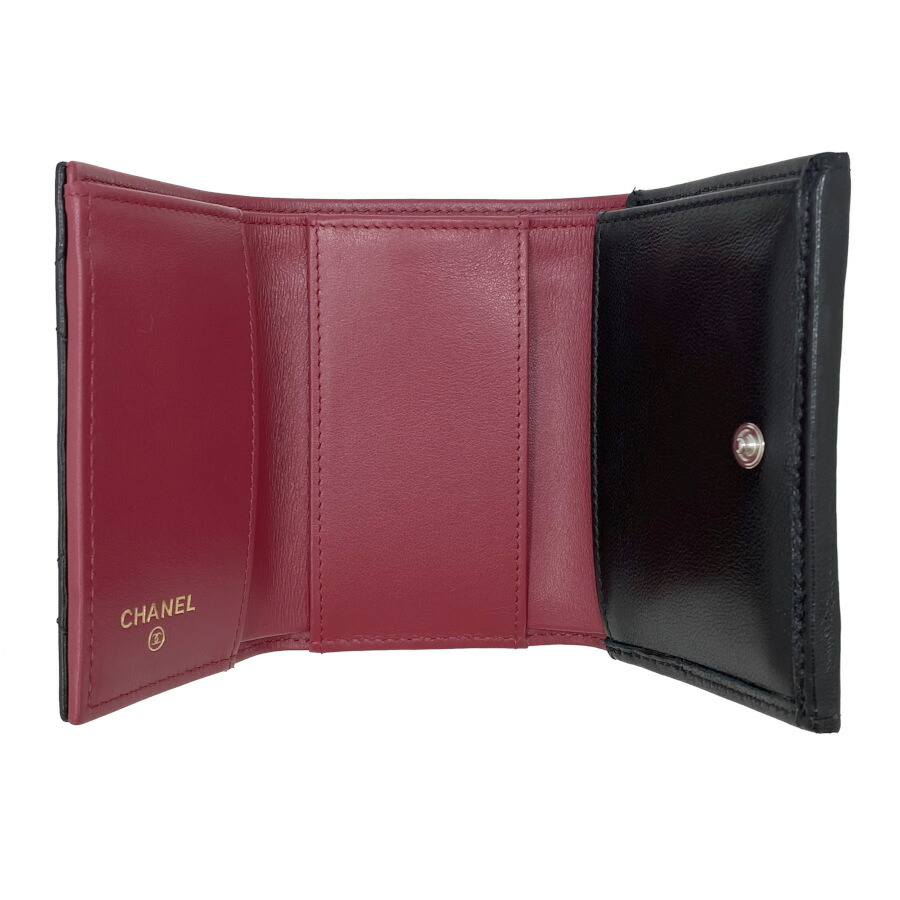 楽天市場】シャネル CHANEL 三つ折り 折財布 ミニ財布 19 ナイン