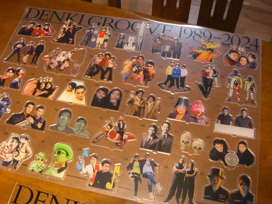 電気グルーヴ ライブ 3594 限定 グッズ ヒストリーアクリルスタンド 35