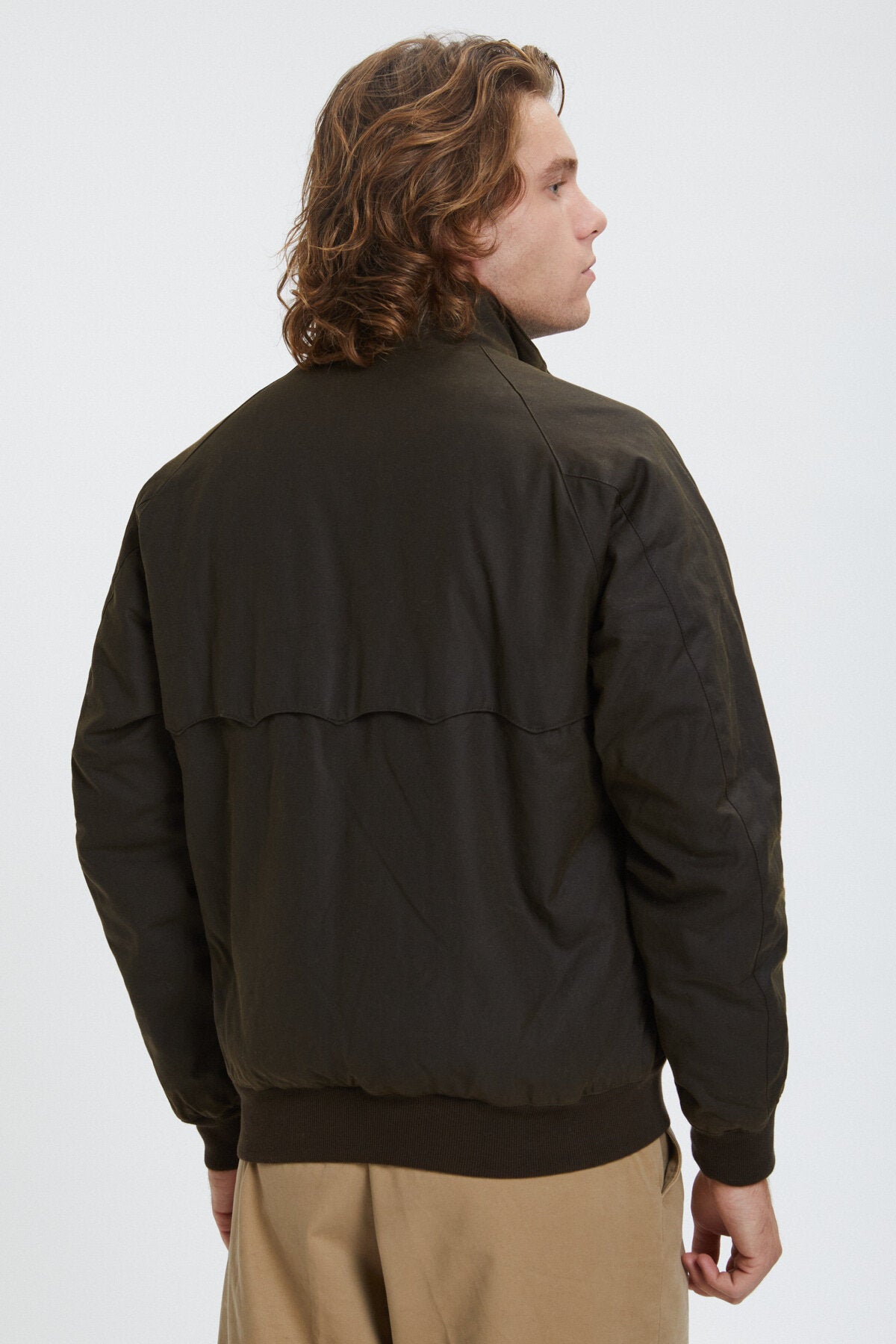 G9 Waxed Pocket Deep Moss | Baracuta