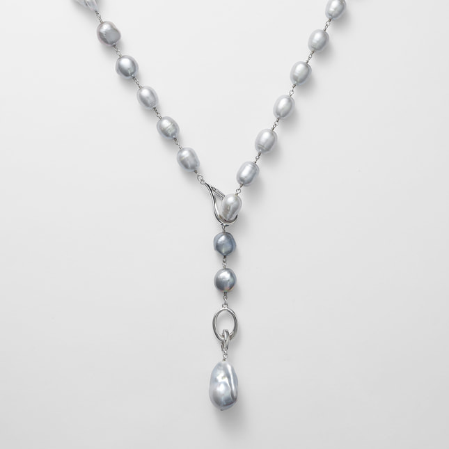 VBHN354965H3 淡水パール 大粒バロックネックレス｜ネックレス｜ヴァン