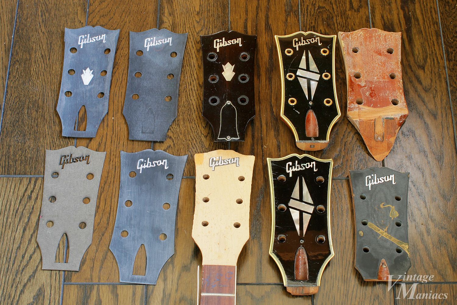 ギブソン 字作り ヘッドプレート ギブソン字作りヘッドプレート