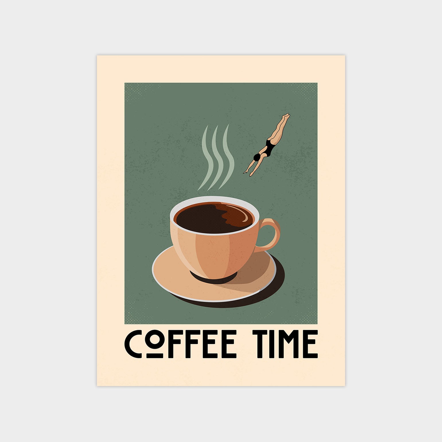 Coffee Time - Vintage Coffee Poster | Vintaprints