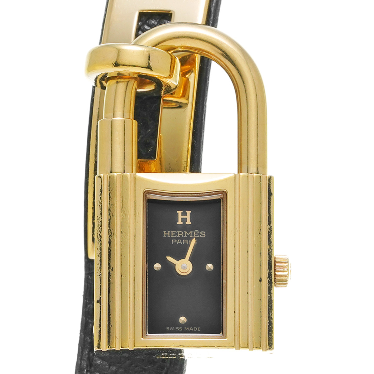 エルメス ケリー ウォッチ ブラック レディース 時計 【wristwatch