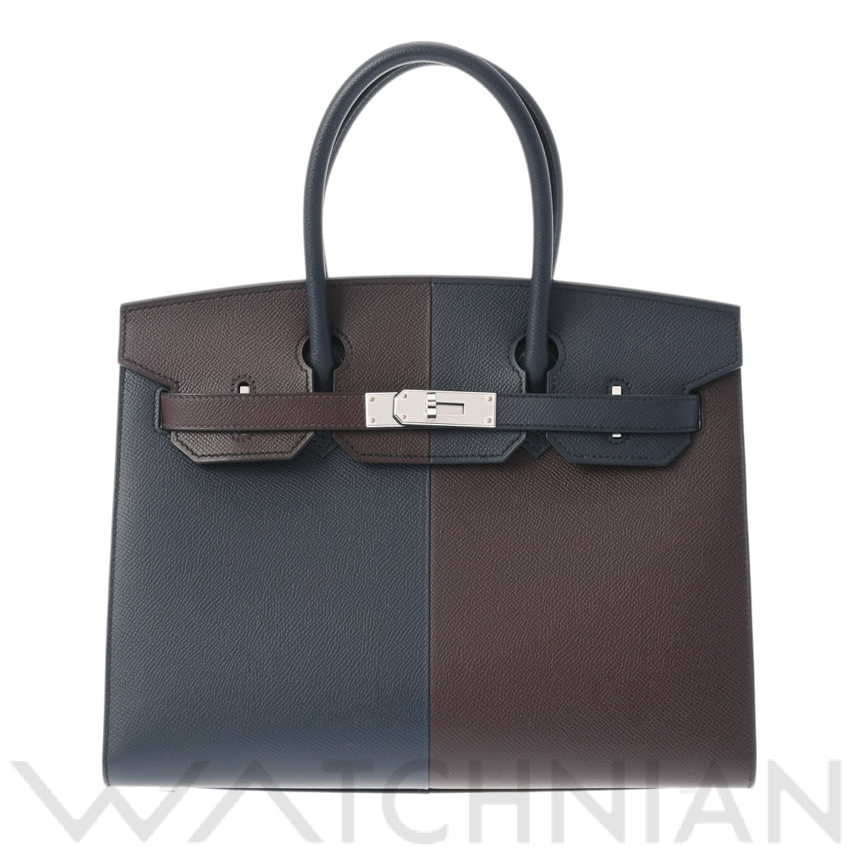 エルメス バーキン 30 セリエ カザック ブルーインディゴ/ルージュ