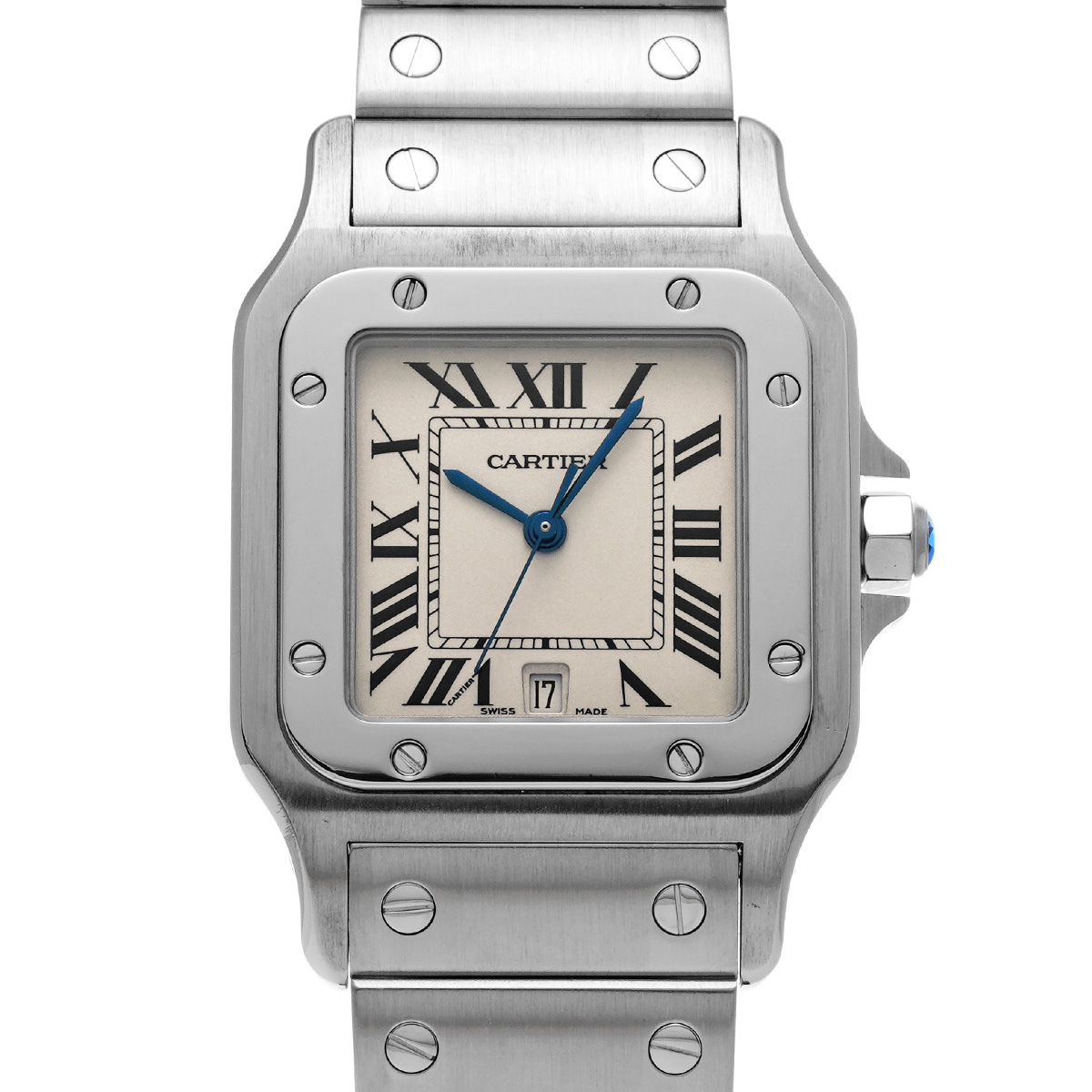 カルティエ サントスガルベ LM W20060D6 シルバー レディース 時計