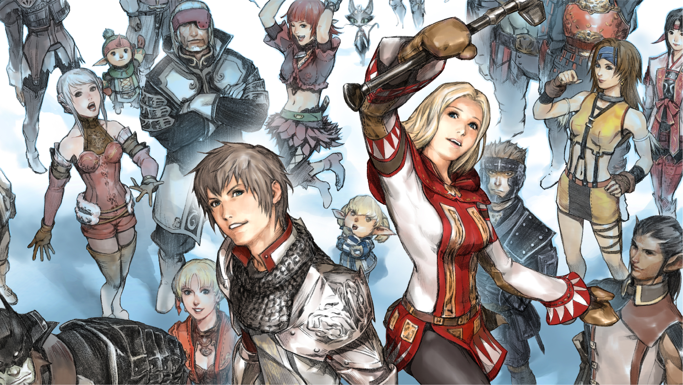 FINAL FANTASY XI - WE ARE VANA'DIEL 20th Anniversary Commemorative