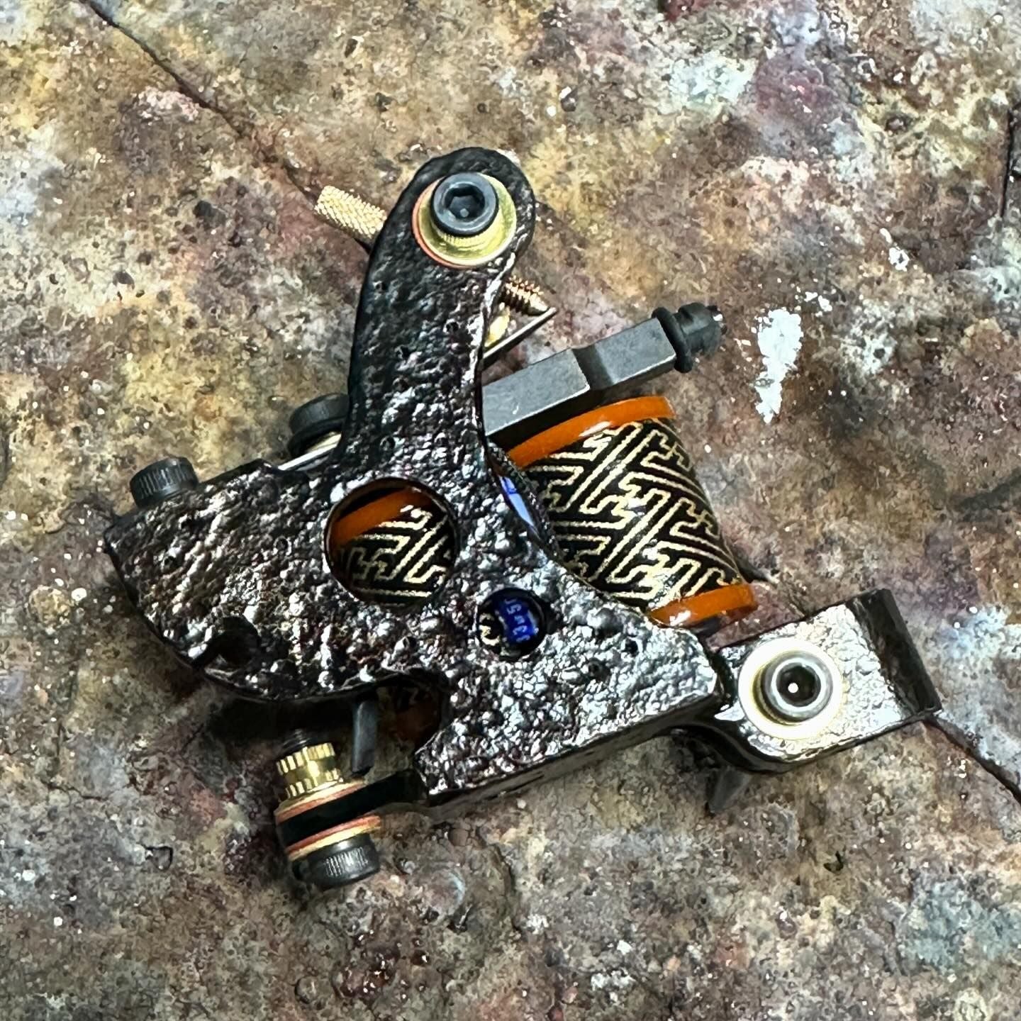 ウィザードタトゥーマシン 2コイル 金属製 ウィザード タトゥーマシーン