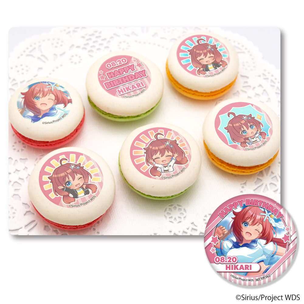 ワールドダイスター ポップアップ ユメステ B賞 ガラポン 缶バッジ