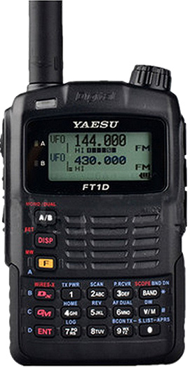 YAESU FT1D 144/430MHz帯トランシーバー WiRES-X対応 YAESU 144/430