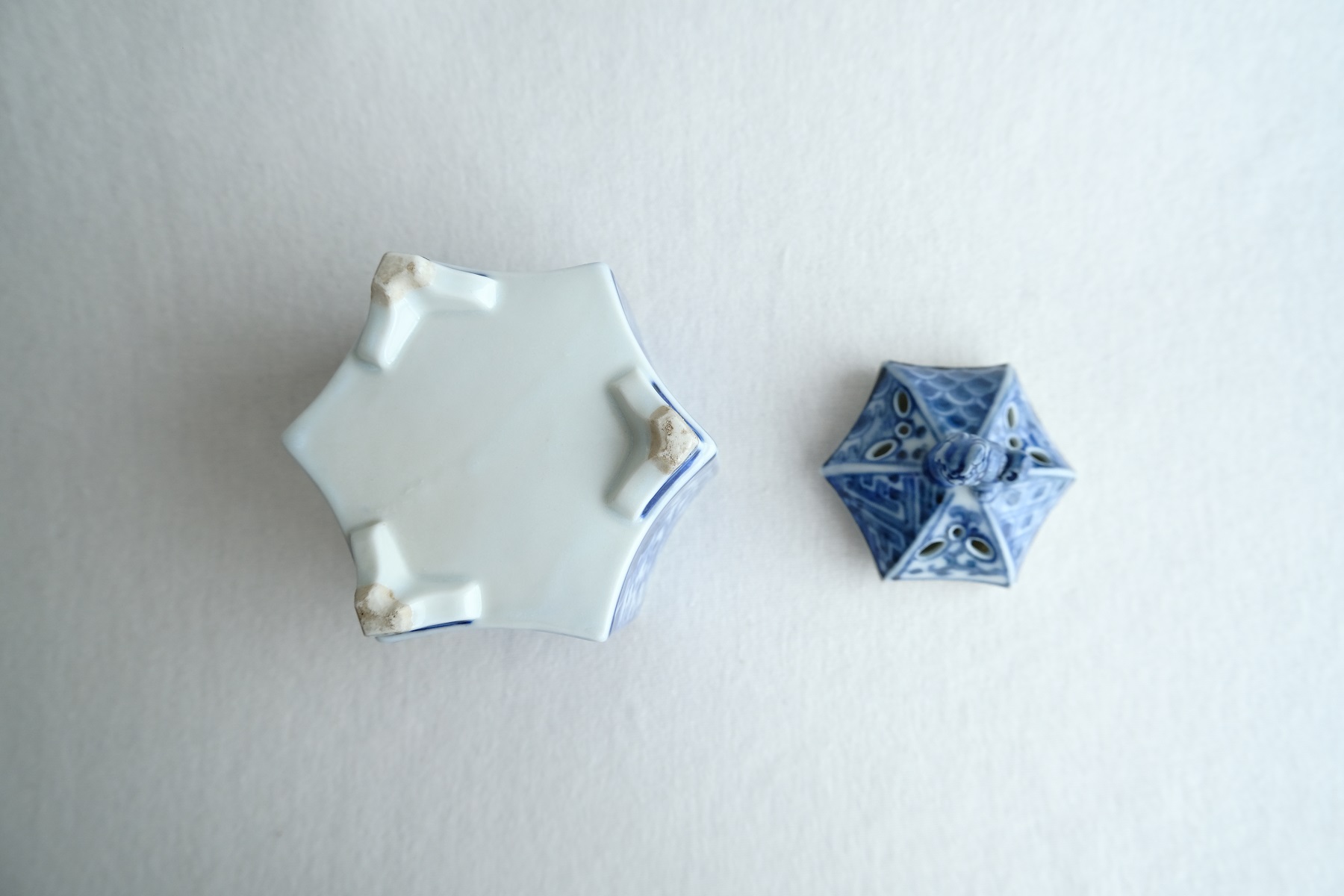 古染 馬紋香炉 送料込み250124 古染 馬紋香炉 送料込み250124 古染 馬