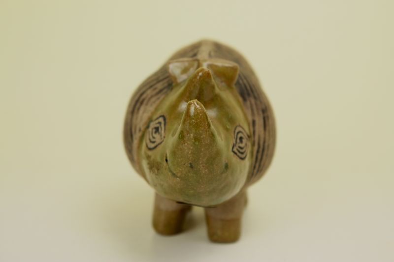 Lisa Larson MENAGERI Noshorning/リサ・ラーソン サイ AL-315 - 北欧