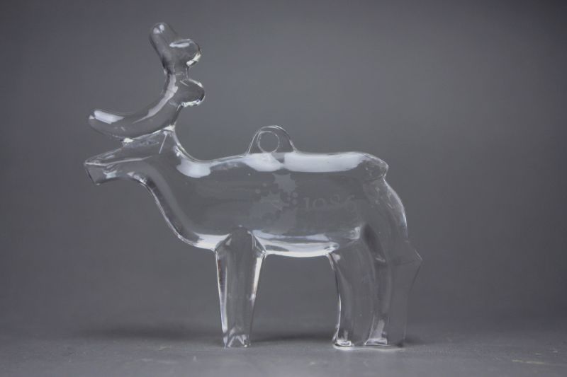 北欧ビンテージ Bianco Blu ガラス製 トナカイ セット 置物 オブジェ