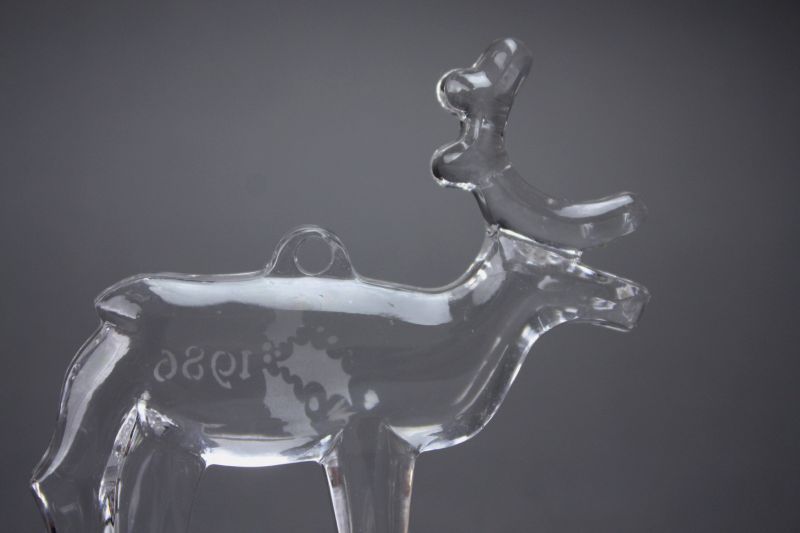 北欧ビンテージ Bianco Blu ガラス製 トナカイ セット 置物 オブジェ