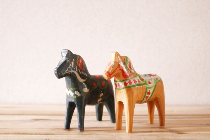 Nils Olsson ダーラナホース ダーラヘスト 親子3つセットで Nils