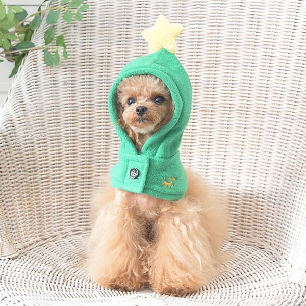 ROPE PICNIC（ロペピクニック）ホリデーポンチョ ツリー | 犬服