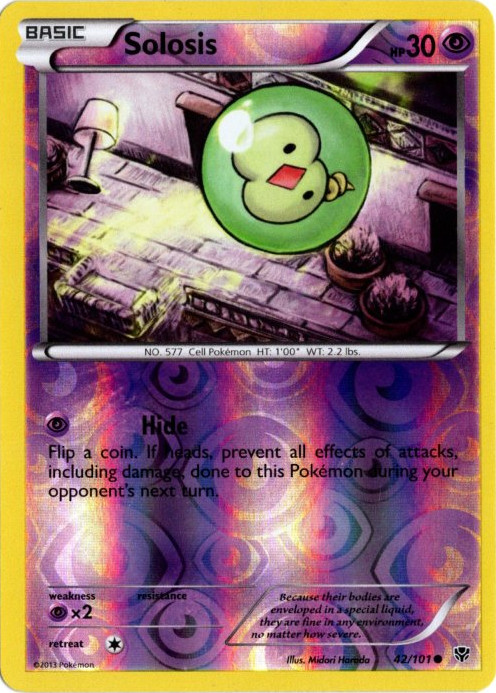 ユニラン 海外版 英語版 リバホロ Solosis - 42/101 -【Card Chicken】