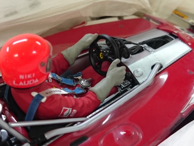 限定1500台 エグゾト 1/18 フェラーリ 312T4 アルミニウムボディ 限定