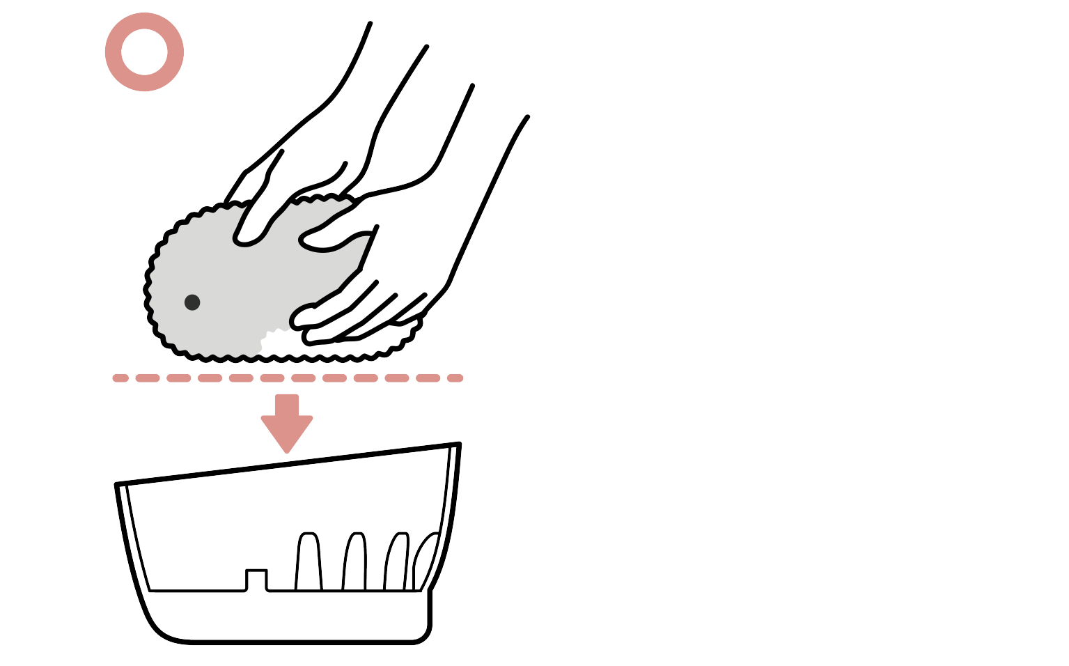 Moflinをハウスに置いて充電するとき、うまく充電できません。 | CASIO