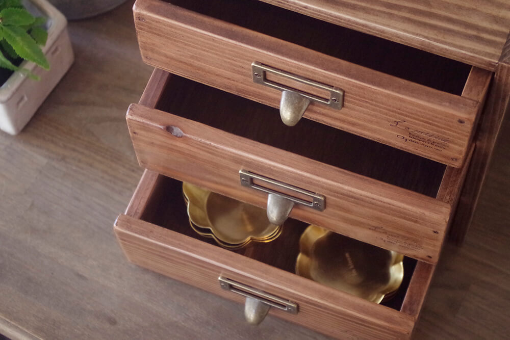 ナチュラル サイドテーブル おしゃれ ナイトテーブル 引き出し付き 幅