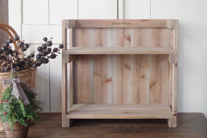 希少♦️ヴィンテージ ウッド ラック♦️ディスプレイ♦️多機能