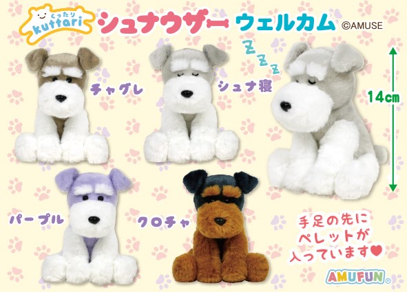 くったりシュナウザー ウエルカム VMC コンプリート ≪7月の新商品