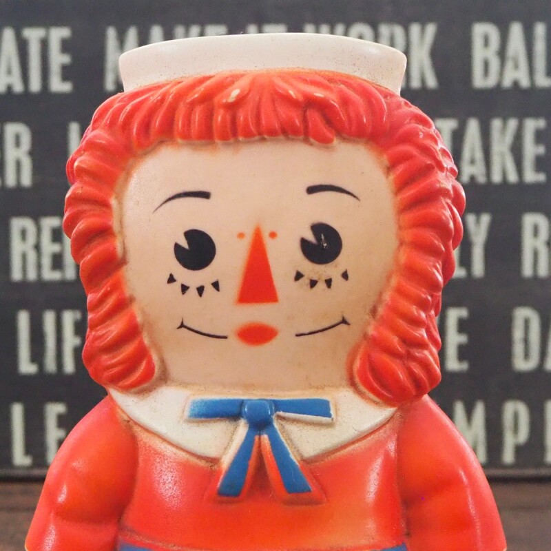 ビンテージ 1974 ラガディ アン アンディ 貯金箱 【公式通販】