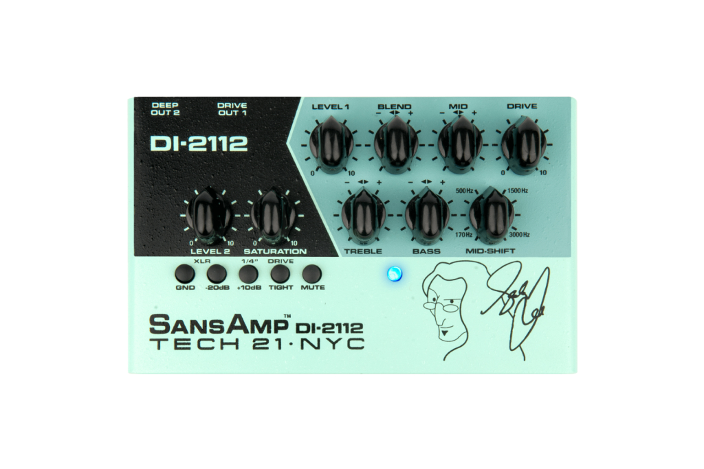 Tech 21 Geddy Lee DI-2112 Signature SansAmp – Amp Shop Bass Exchange