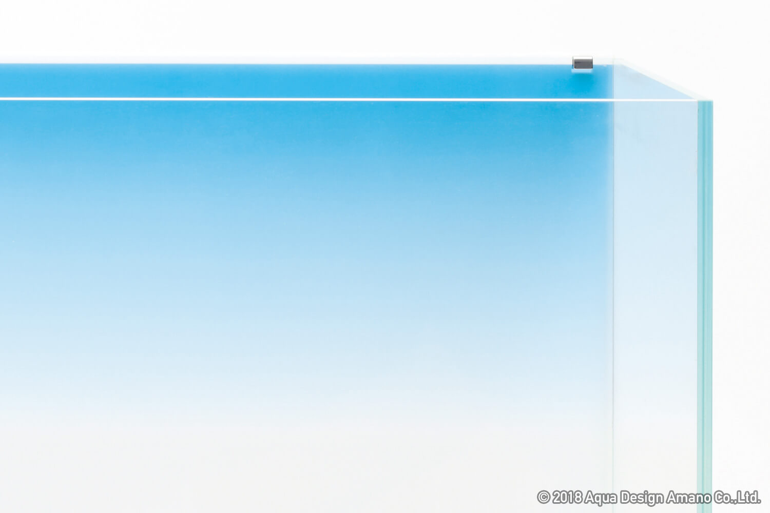 中古 水槽用バックライトスクリーン 60cm×35cm 青白グラデーション