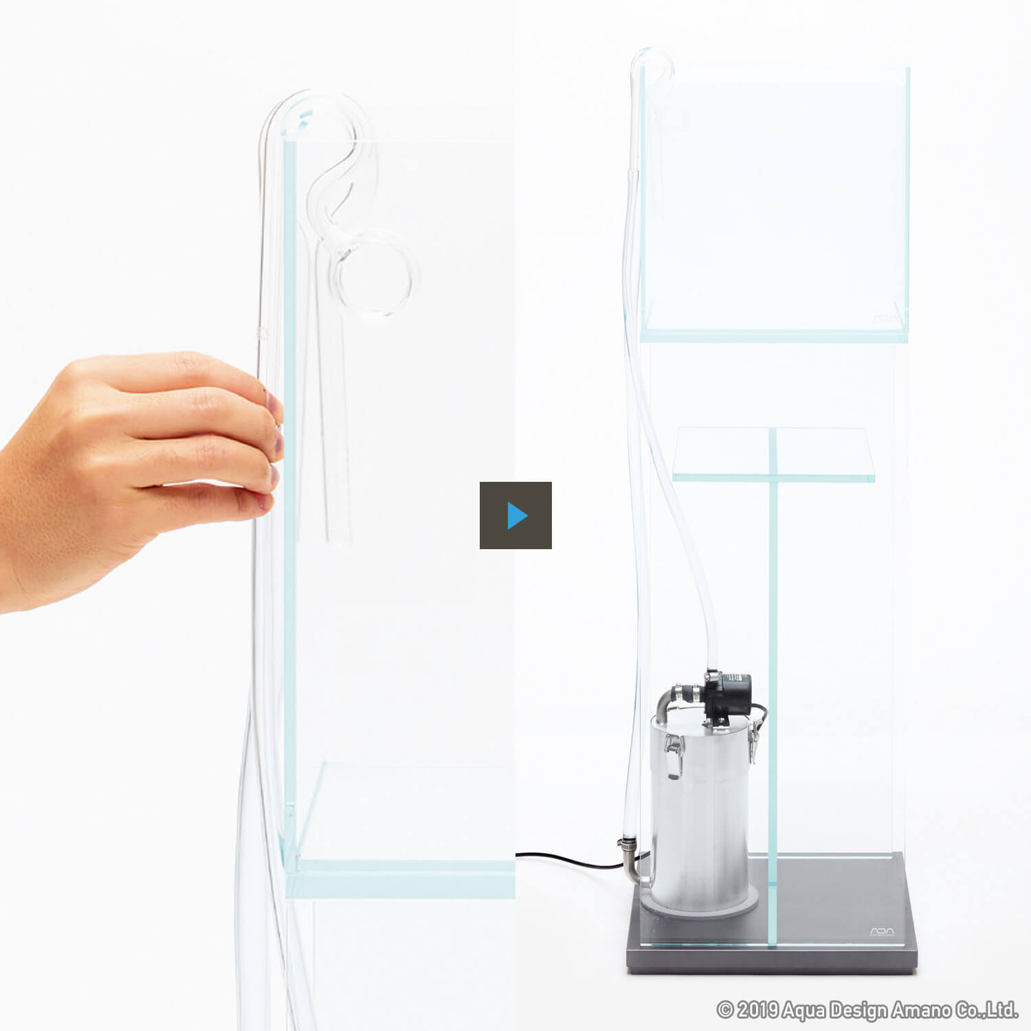 ADA スーパージェットフィルターES-600 水深45cm 【公式通販】