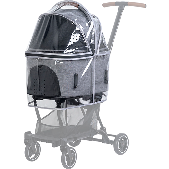 FITT SERIES WIZ RAIN COVER - AIRBUGGY FOR PET | ペットカートの