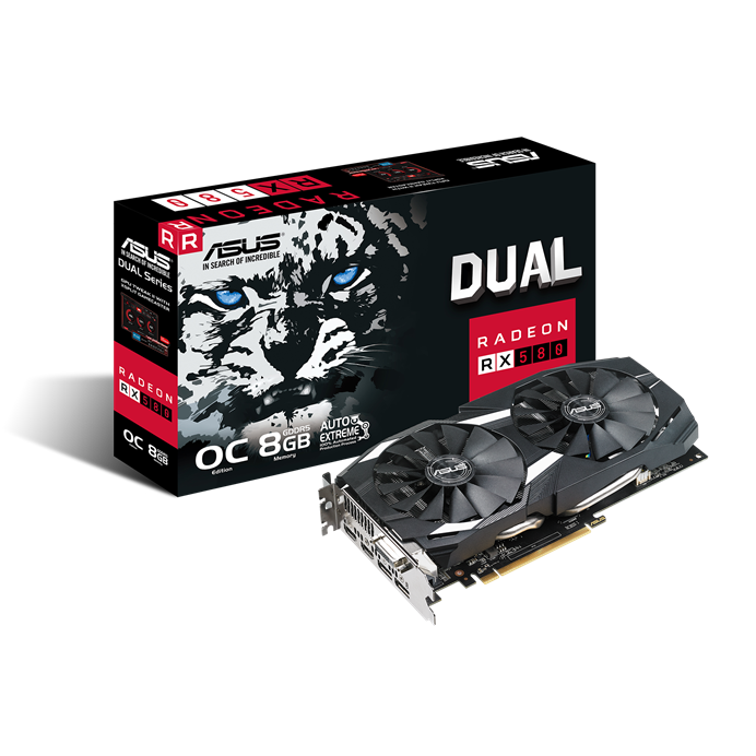 DUAL-RX580-O8G｜Graphics Cards｜ASUS USA