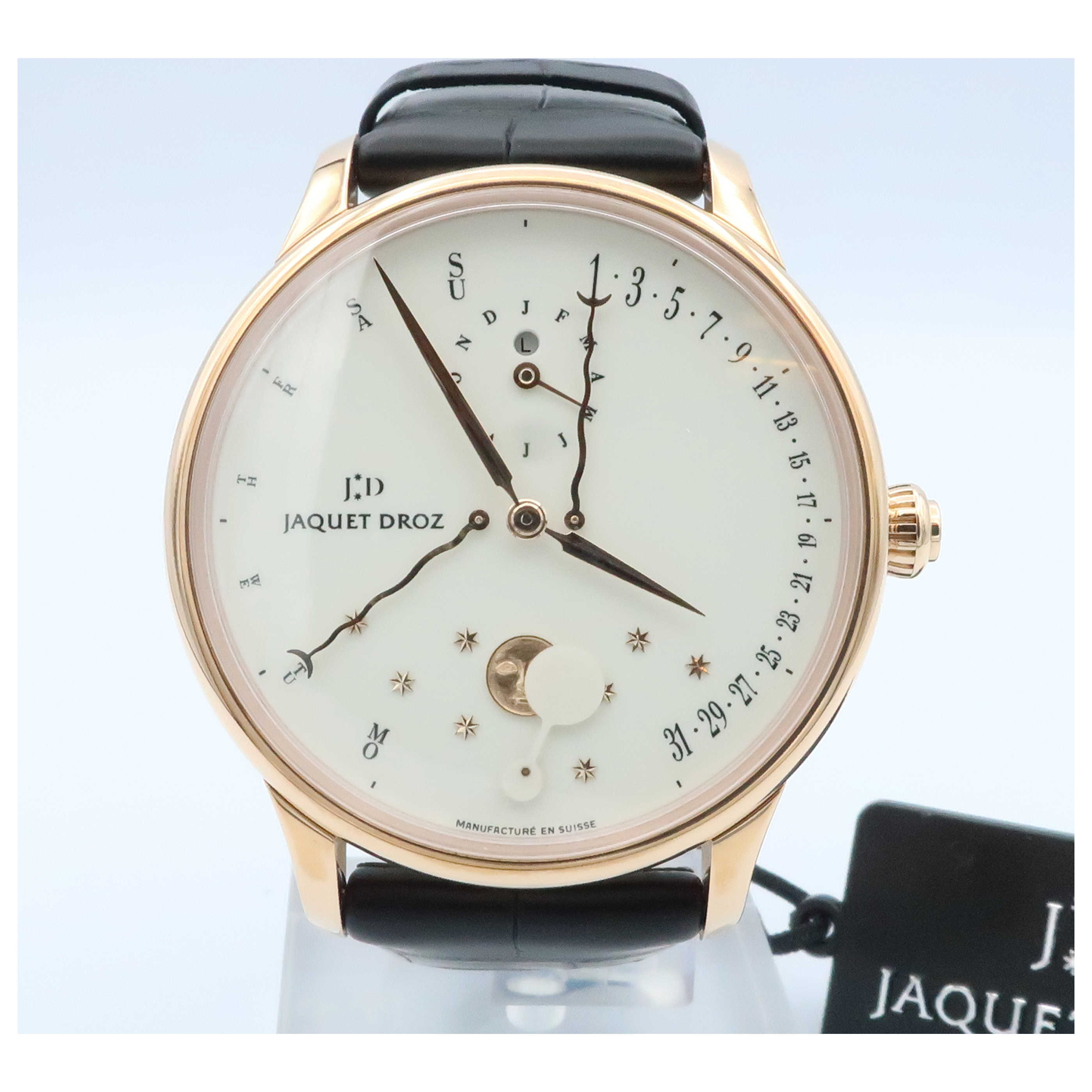 Jaquet Droz Astrale Perpetual Calendar Eclipse Men's Watch