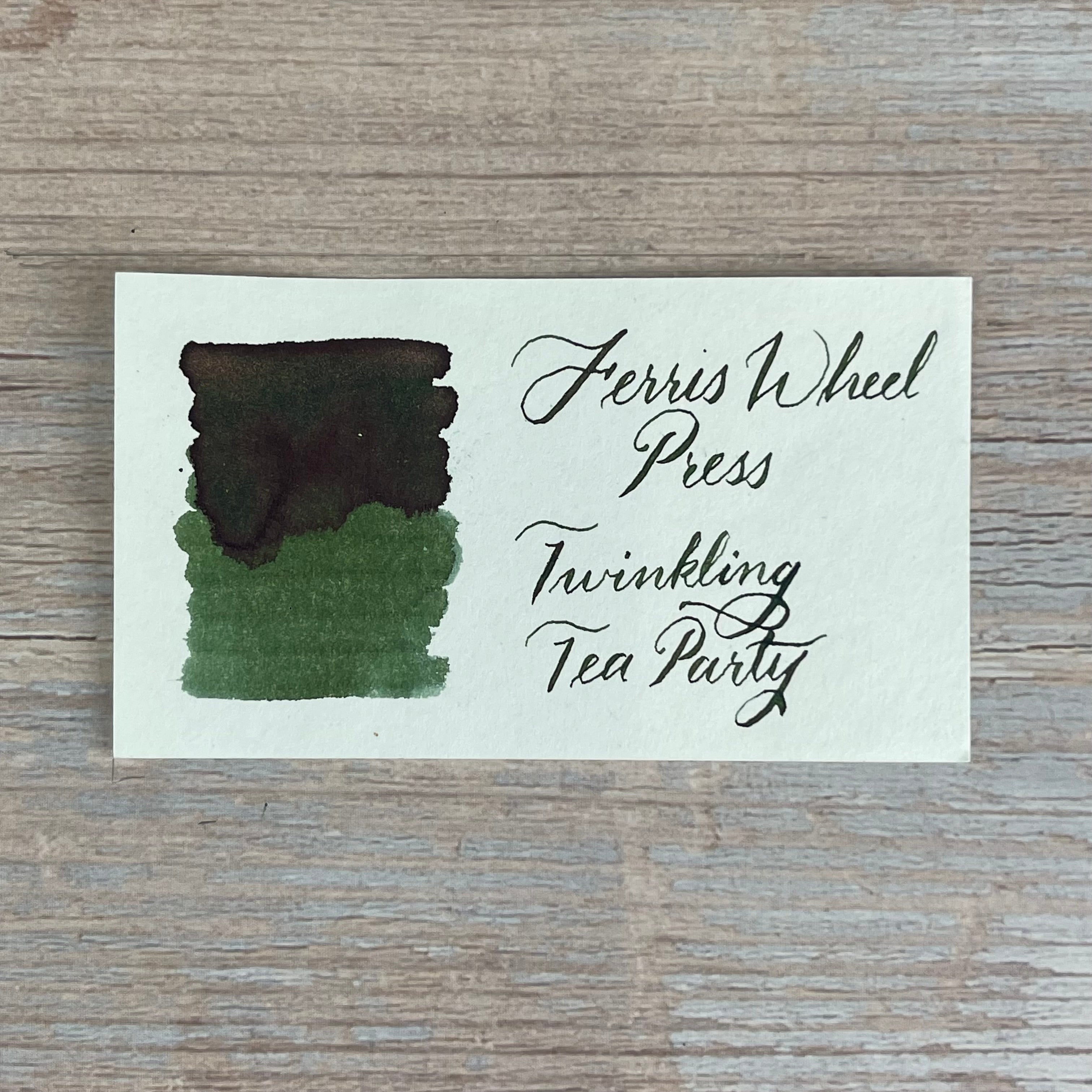 Ferris Wheel Press Twinkling Tea Party - 20ml bottled ink (Special