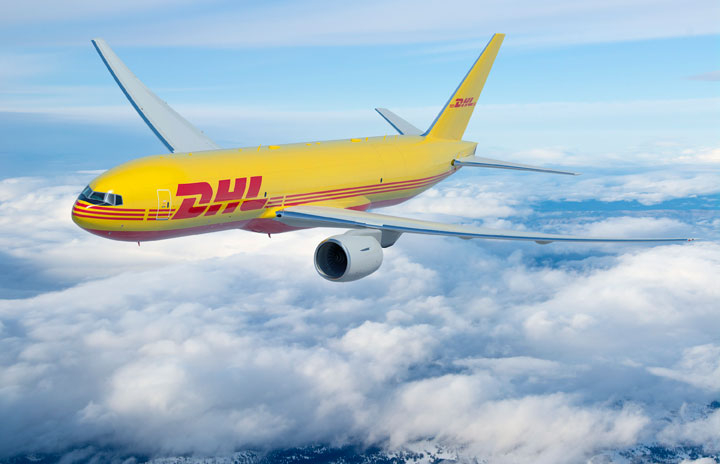 航空機・ヘリコプター PACMIN DHL SPECIAL LIVERY 1/144 777-200F