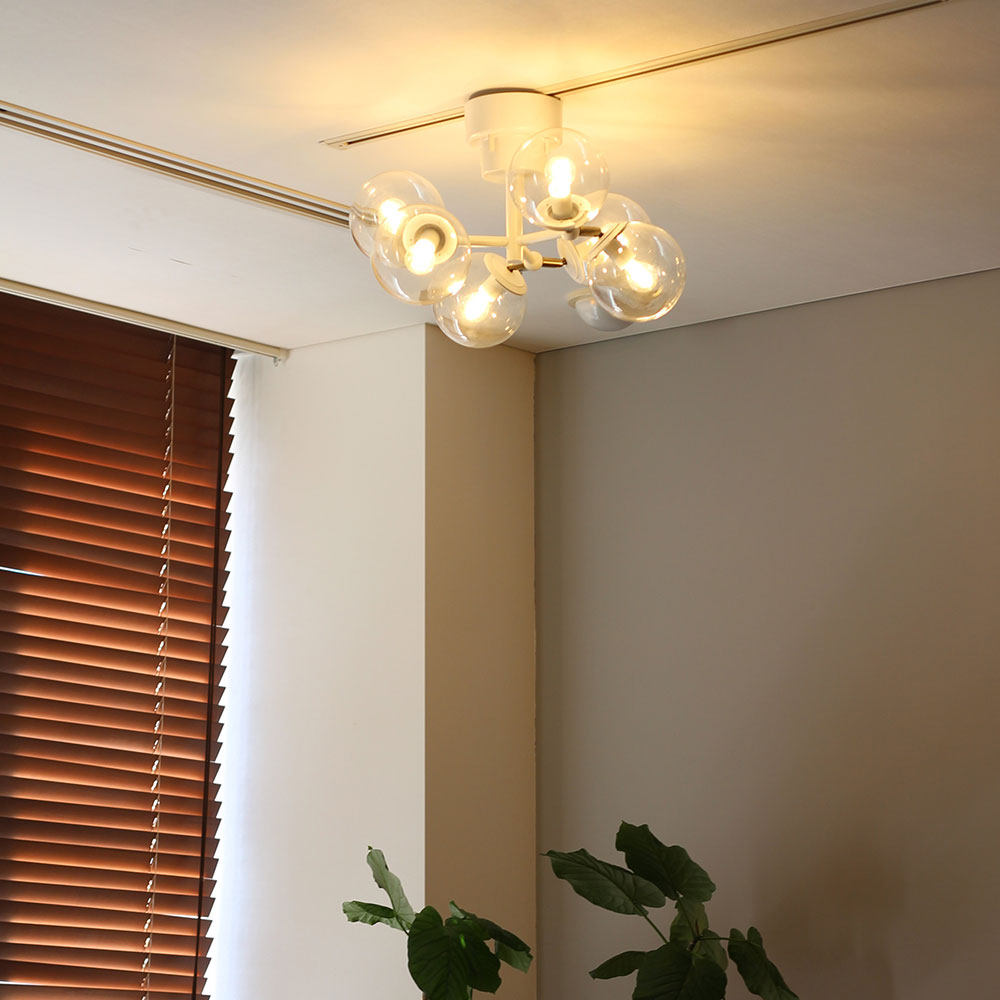 003367 TINY GLASS CEILING LIGHT 6 | BRID