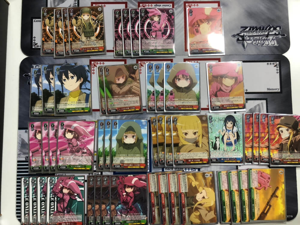 ヴァイス ガンゲイルオンライン デッキ GGO ガンゲイルオンライン