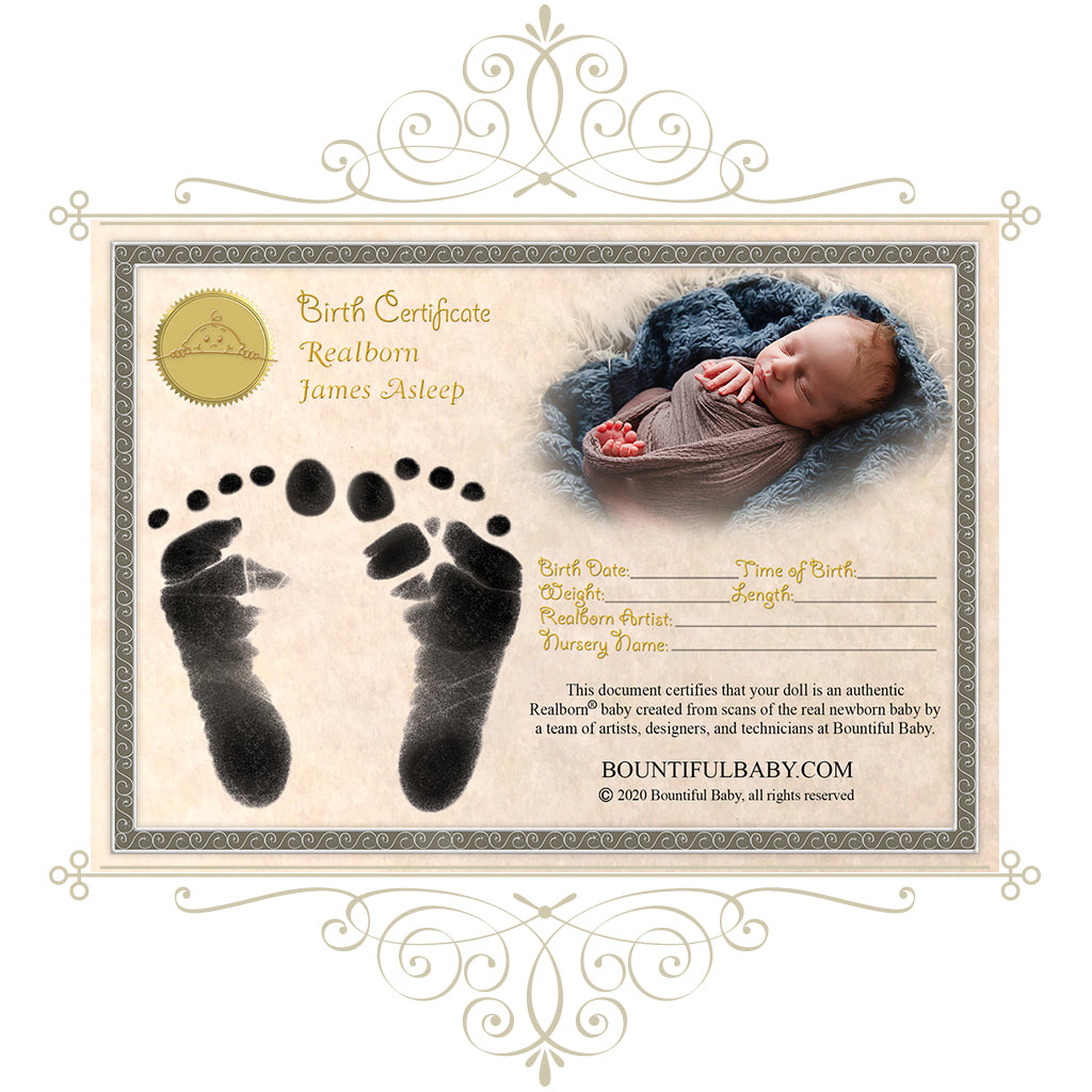 Realborn® James Sleeping (18