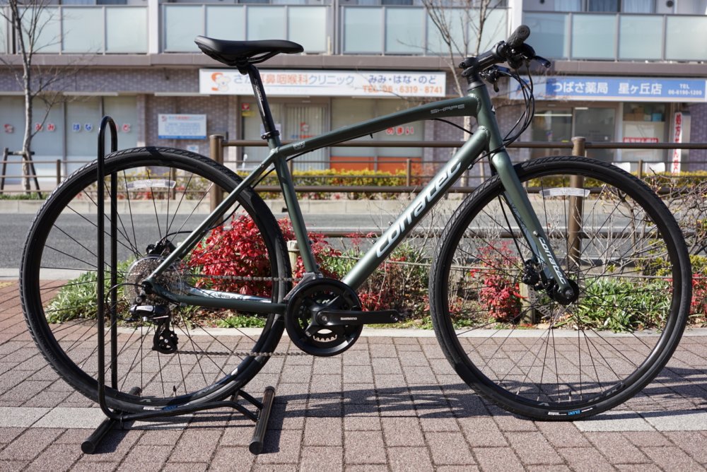 2022 Corratecのクロスバイク SHAPE URBAN DISCの紹介。 | CS